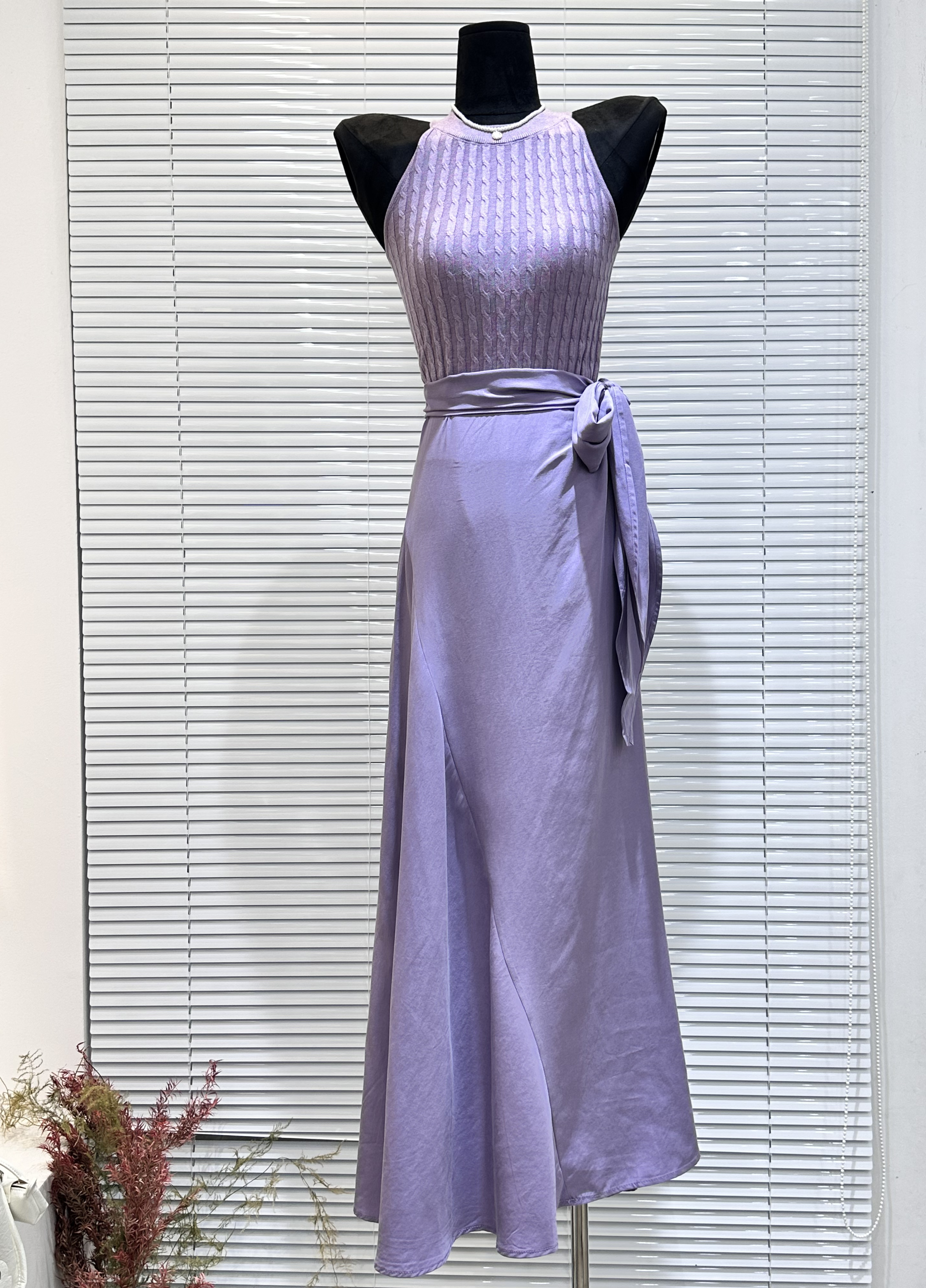Violet Long Skirt Set